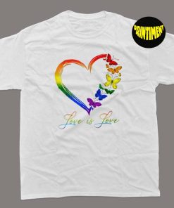 Love Is Love T-Shirt, LGBT Shirt, Rainbow Pride Shirt, Love Wins Shirt, Gay Pride Shirt, Lesbian Gay Tee