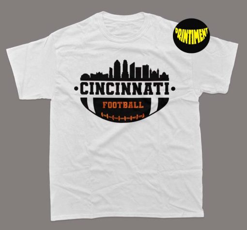 Cincinnati Football T-Shirt, Bengals Shirt, Bengals Game Day Shirt, Bearcats Shirt, Football Season Tee