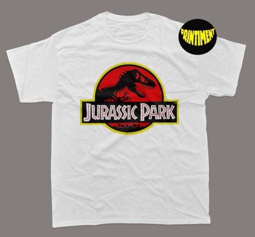 Jurassic Park Logo T-Rex Dinosaur T-Shirt, Jurassic World Shirt, Jurassic Park Shirt, Tyrannosaurus Shirt