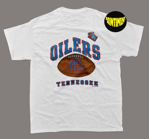 90s Tennessee Oilers T-Shirt, Vintage Tennessee Titans Shirt, 90s Titans Football Shirt, Tennessee Fan Shirt