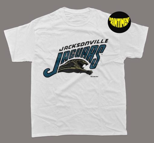 Vintage 90s Jacksonville Jaguars T-Shirt, NFL Football Shirt, Sport Shirt, Gift for Football Fan