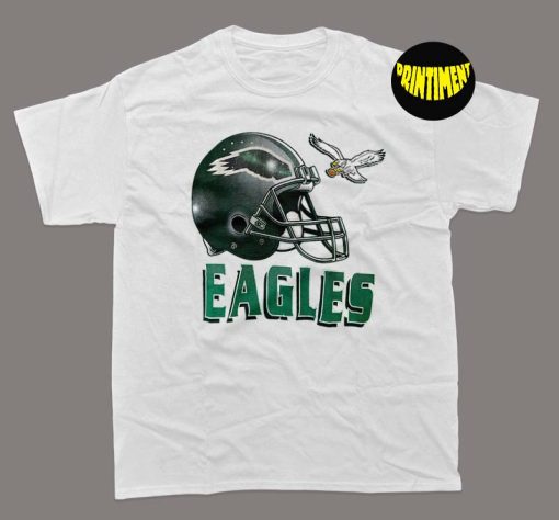 Philadelphia Eagles T-Shirt, NFL Football Shirt, American Football Shirt, Gift for Philadelphia Eagles Fans