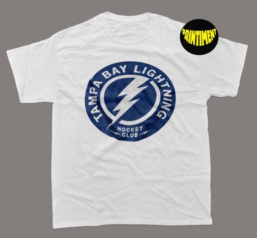 Vintage Tampa Bay Hockey T-Shirt, NHL 1990's Hockey Shirt, NHL Tampa Bay Lightning, American NHL Shirt