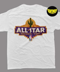 Vintage 2009 NBA All-Star Phoenix T-Shirt, NBA Basketball Shirt, NBA Souvenir Shirt, NBA Basketball, Gift for Fan