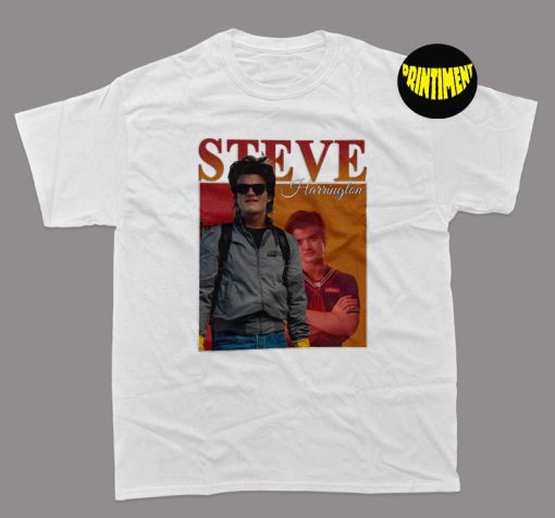 Steve Harrington Shirt, Steve Harrington S4 T-Shirt, Stranger Things 4 Shirt, Steve Harrington Vintage 90s Shirt