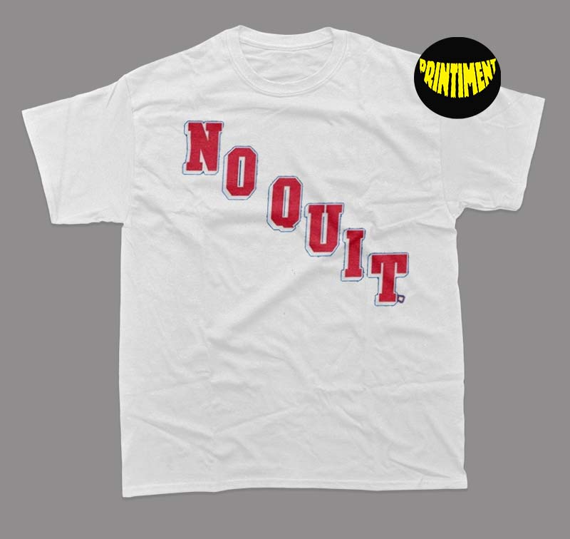 New York Rangers 2022 No Quit NY T-Shirt