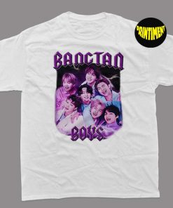 BTS Boys T-Shirt, Bangtan Boys Group Members, Korean Music Group Shirt, Bts Merch Crewneck, Rap Monster Shirt