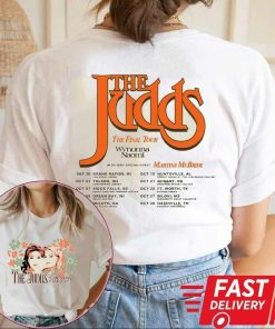 The Judds Farewell Final Tour 2022, The Judds 90s Country Music 2 sided t-shirt
