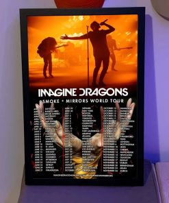Imagine Dragons Mercury Tour 2022 Poster, Mercury Tour 2022 Poster