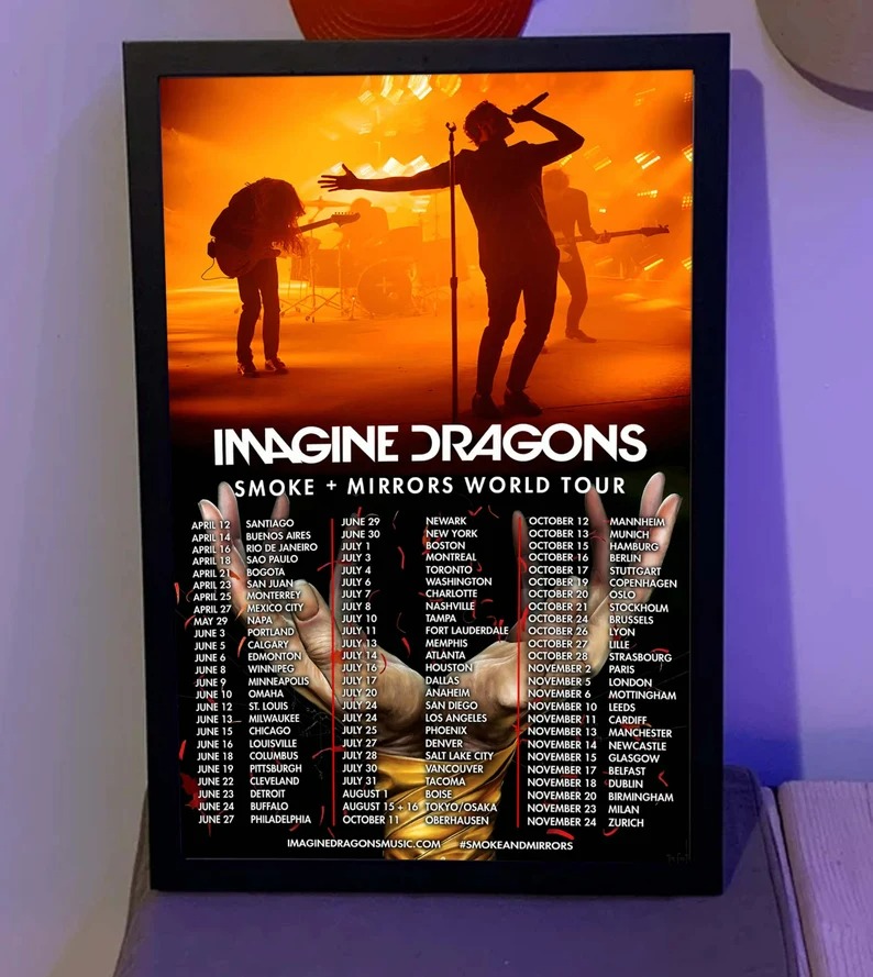 imagine dragons mercury tour dates 2022