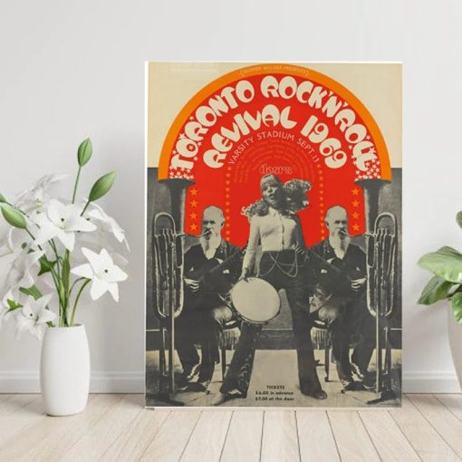 Toronto rock festival 1969 poster