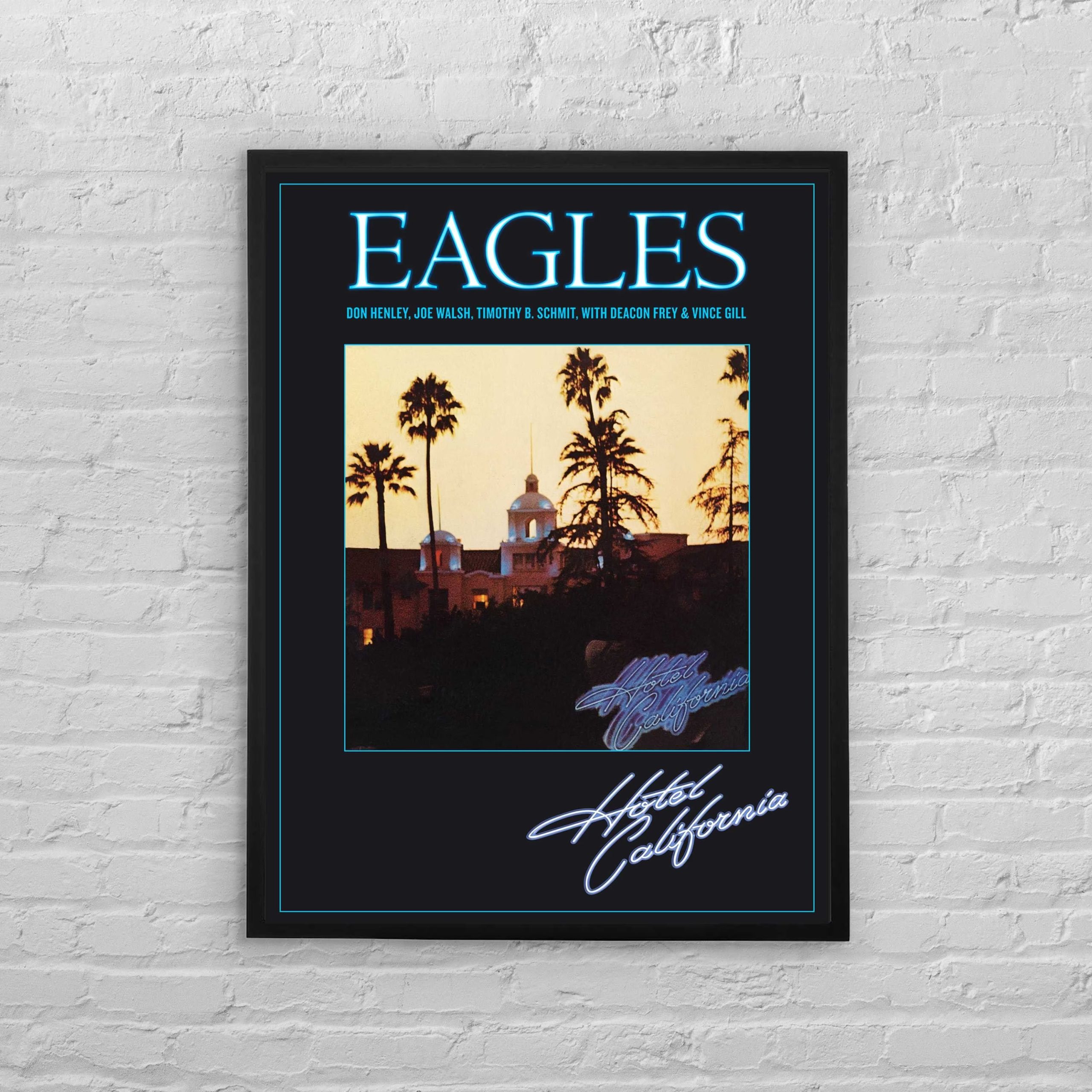 Eagles Hotel California Poster