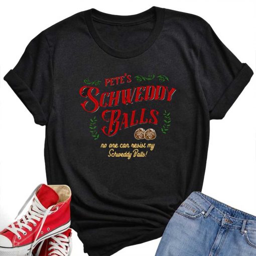 Schweddy Balls V.2 - Christmas - T-Shirt2