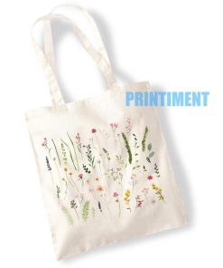 Wildflower Cutting Tote Bags