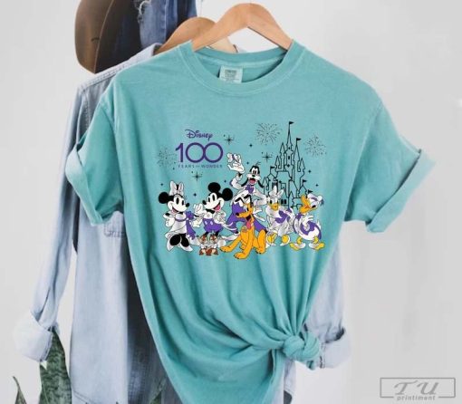 Disney 100 Years of Wonder T-Shirt, Disney Trip Family Shirt, Disney Friends Shirt, Disneyland Tee