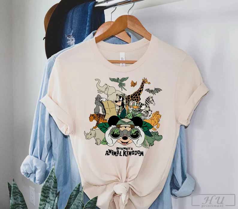 Disney Animal Kingdom T-Shirt, Vintage Animal Kingdom Shirt - Printiment