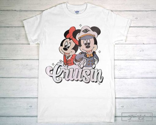 Disney Cruise T-Shirt, Matching Family Vacation 2023 Shirt, Let's Cruise Summer T-Shirt