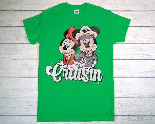 Disney Cruise T-Shirt, Matching Family Vacation 2023 Shirt, Let's Cruise Summer T-Shirt