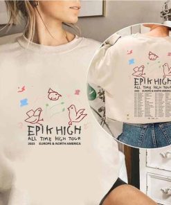 Epik High 2023 Tour T-Shirt, Epik High's Fan Kpop Sweatshirt