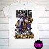 Vintage King Lebron James T-Shirt, Lebron James T-Shirt, Basketball Lovers, Best Player Tee, NBA Lovers Gift
