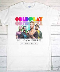 Music of the Spheres T-Shirt, Coldplay Tour Shirt, Coldplay Tour 2023 Shirt, Coldplay Europe Tour Shirt, Tour Shirt