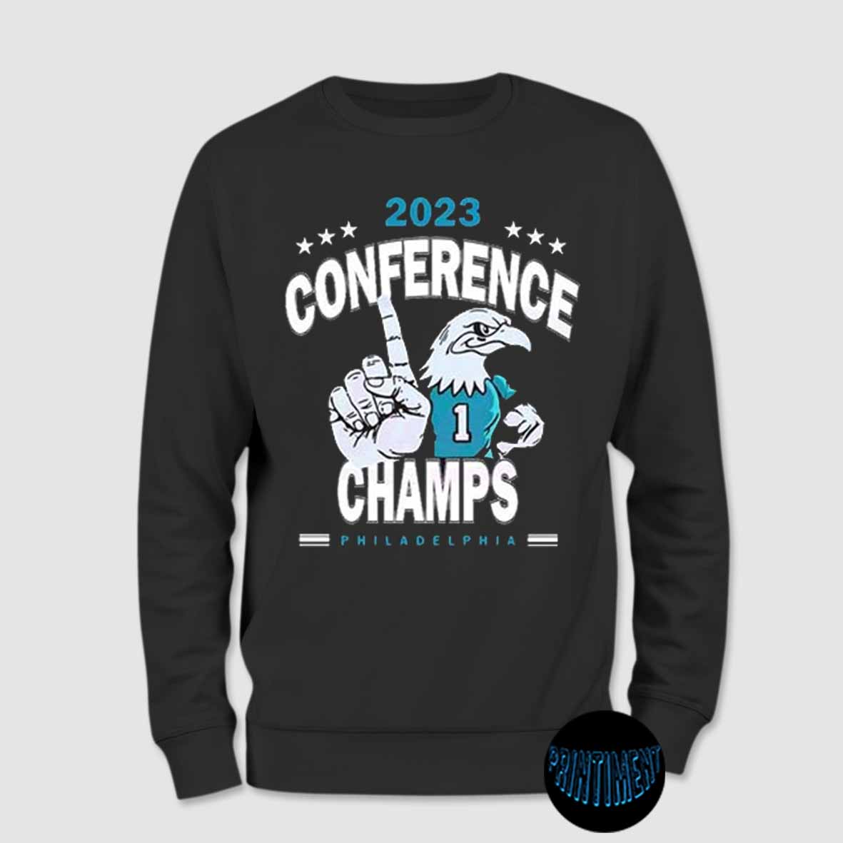 Philadelphia Eagles 2023 Conference Champs T-Shirt, Philadelphia Super Bowl Champions  2023 - Printiment