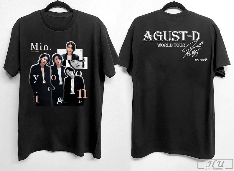 BTS Suga August D Tour T-shirt – Kpop Exchange