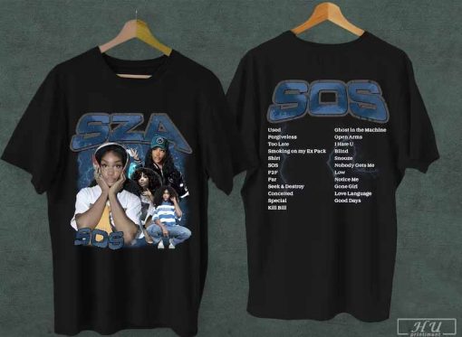 SZA SOS T-Shirt, Retro Vintage SZA Shirt, SZA Tee