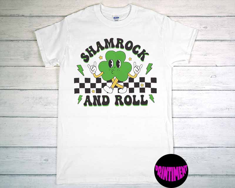 Shamrock and Roll T-Shirt, St. Patrick's Day T-Shirt, Shamrock Shirt, Irish  Day Shirt, Funny St Patricks Day - Printiment