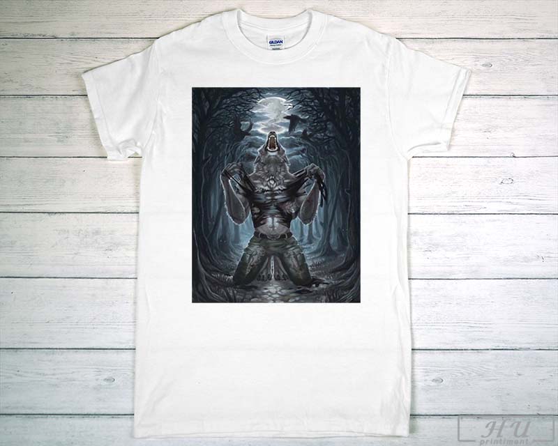  Wolf Ripping T-Shirt : Clothing, Shoes & Jewelry