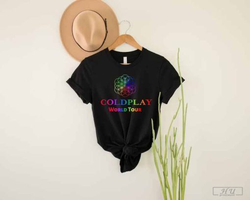 Coldplay World Tour T-Shirt, Coldplay Tour 2023 Shirt