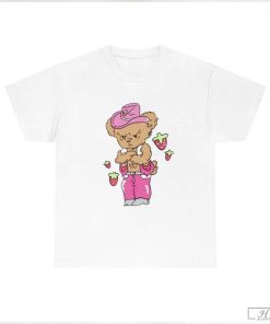 Harry Bear Strawberry Love on Tour T-Shirt, Harry Style Shirt
