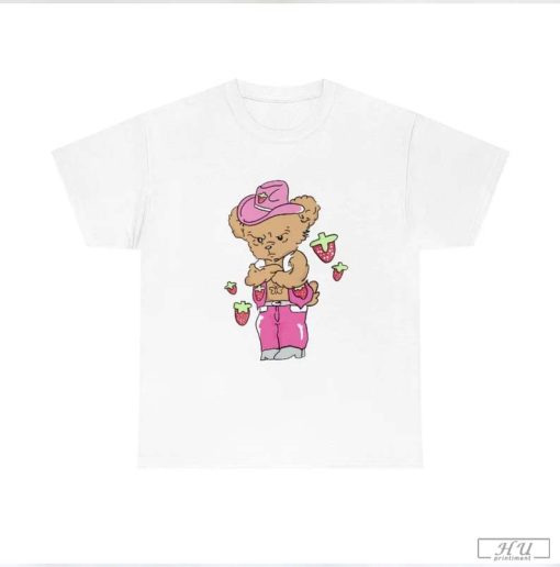 Harry Bear Strawberry Love on Tour T-Shirt, Harry Style Shirt