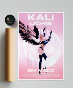 Kali Uchis - Sin Miedo Album Poster, Room Decor, Music Decor