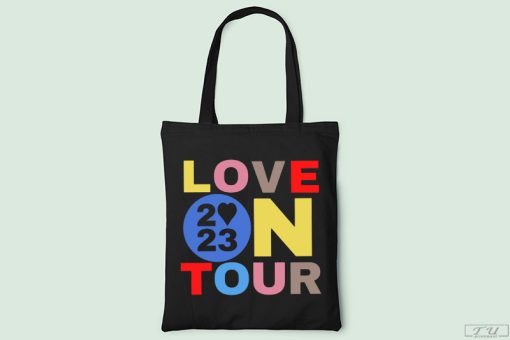 Love On Tour 2023 Tote Bag, Harry Styles Tote Bag, Cute Canvas Tote Bag