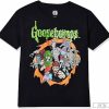 Mad Engine Boys' Big Goosebumps Logo and Characters Glow-in-The-Dark T-Shirt