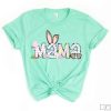 Mama Bunny T-Shirt, Pregnancy Shirt, Easter Expecting Mom Top, Easter Mom Shirt