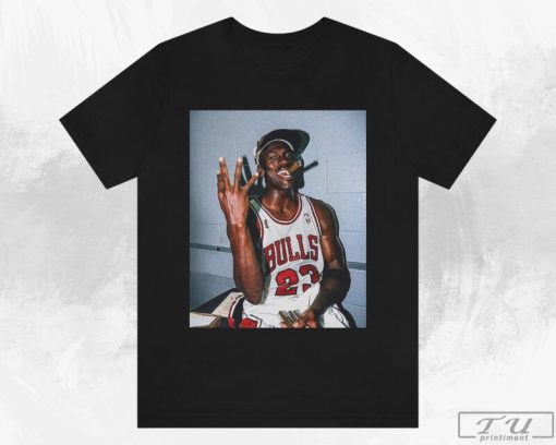 Michael Jordan T-Shirt, Basketball Tee, Chicago Bulls Top, Michael Jordan Fan