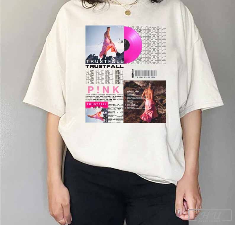 P!nk TrustFall Shirt, Pink Trust Fall Tour 2023 Shirt, P!nk