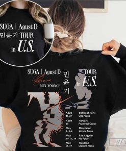 SUGA Agust D Tour Sweatshirt, Agust D World Tour Shirt