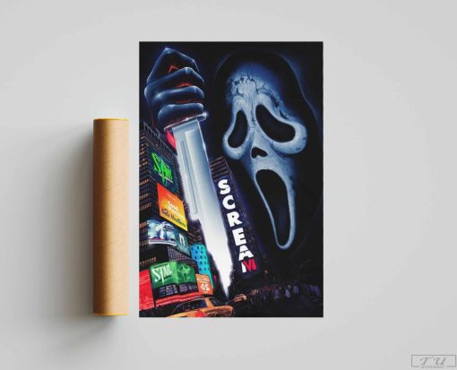 Scream 6 Movie Poster, Movie Poster, Home Decor