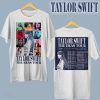 The Eras Tour TS Taylor Swift Tour 2023 White Ver Unisex T-Shirt