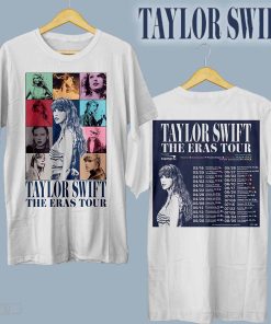 The Eras Tour TS Taylor Swift Tour 2023 White Ver Unisex T-Shirt