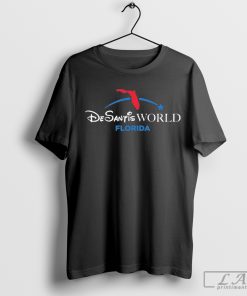 Desantis World Florida Shirt, The Puertorican Conservative Desantis World Florida Shirt