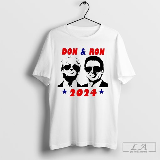 Donald Trump and Ron DeSantis 2024 shirt