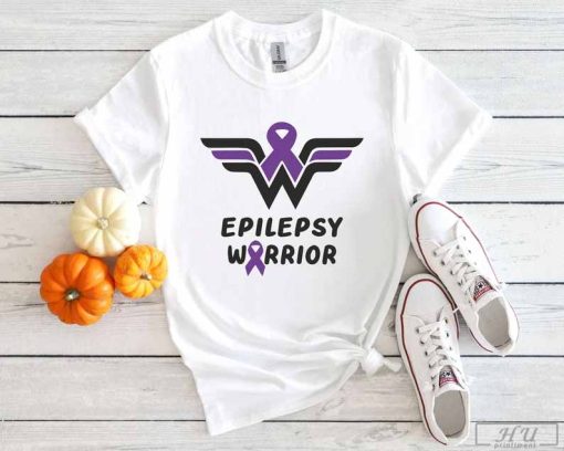 Epilepsy Awareness T-Shirt, Epilepsy Warrior Shirt, Motivational Gifts for Epilepsy