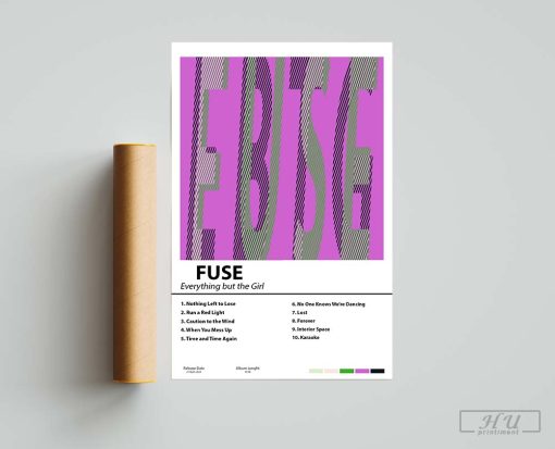 Fuse by Everything but the Girl Poster, Album Cover