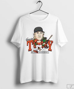 Gavin Turley Oregon State Beavers Baseball T-Shirt, Baseball Tee, Gavin Turley Fan
