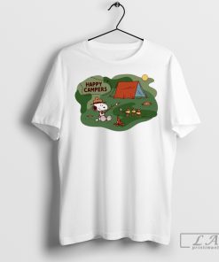 Happy Campers Peanuts Snoopy & Woodstock Shirt