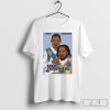 Josh Heart and Jalen Brunson Step Brothers T-shirt, Jalen Brunson Shirt, Josh Heart Tee, Retro New York Basketball Players T-shirt, Brother Day Shirt